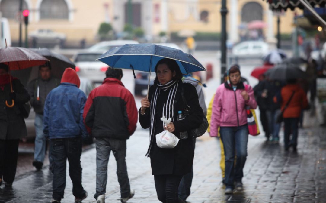 Se esperan lluvias y un ingreso de frente frío