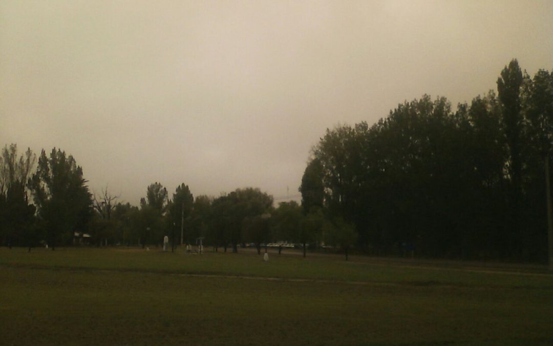 Lunes de nube en Mendoza