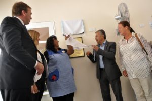 Tunuyán, Mendoza, 21-03-2017 El Gobernador Alfredo Cornejo inauguró el Jardín Nucleado 0-116, “Francisco Miguel Manzano”, en la localidad de Vista Flores, de Tunuyán.