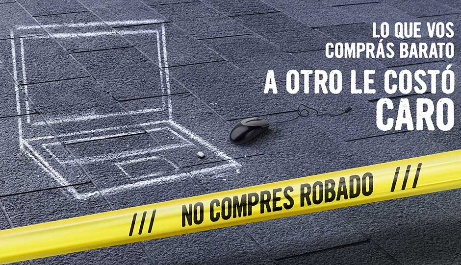 “No compres robado”: consejos para evitar la compra de elementos sustraídos