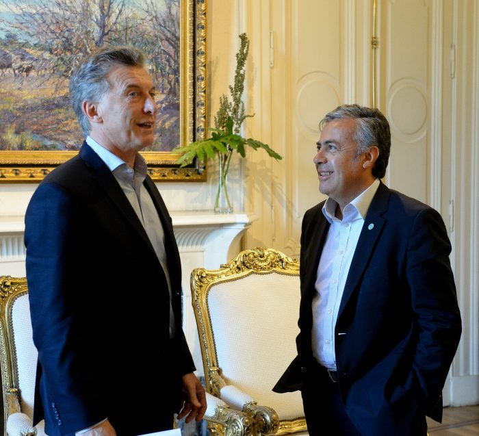 Mauricio Macri se reúne con Alfredo Cornejo para desactivar la interna entre la UCR y Elisa Carrió