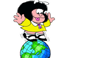 Efemérides: 16 de marzo, Quino le da vida a Mafalda