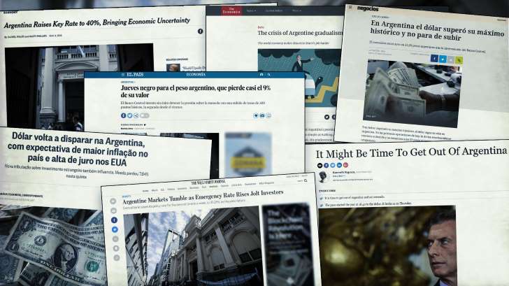 La economía argentina volvió a la primera plana de los medios del mundo