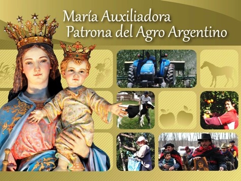 Efemérides: 24 de mayo, Día de María Auxiliadora, Patrona del agro argentino