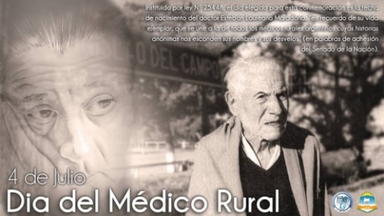 Efemérides: 4 de julio, Día Nacional del Médico Rural