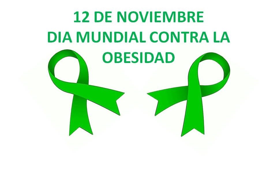 Efemérides: 12 de noviembre, Día Mundial contra la Obesidad