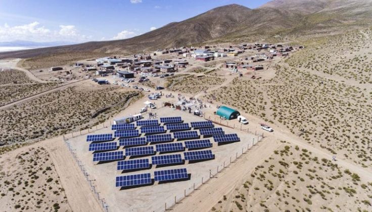 El primer pueblo del mundo en utilizar solo energía solar se encuentra en Argentina