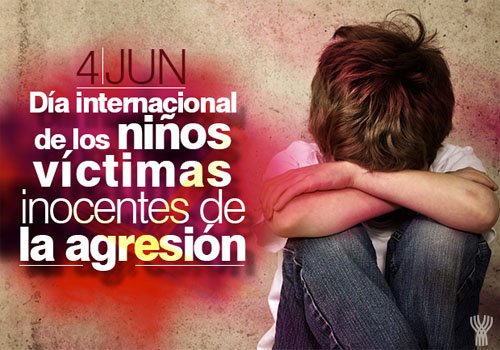 Efemérides: 4 de junio, Día Internacional de los Niños Víctimas de Agresión