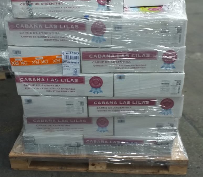 Por primera vez, Argentina exportó a China carne vacuna enfriada
