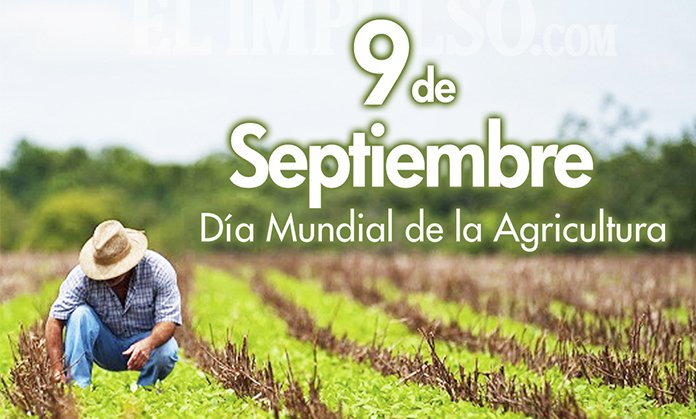 Efemérides: 9 de septiembre, Día Mundial de la Agricultura
