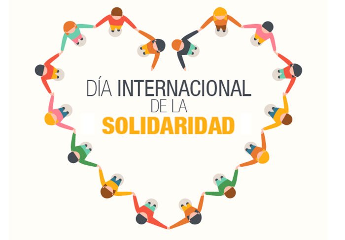 Efemérides: 20 de diciembre, Día Internacional de la Solidaridad Humana