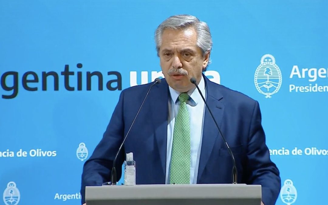 El Gobierno Nacional presenta el proyecto de Presupuesto 2021