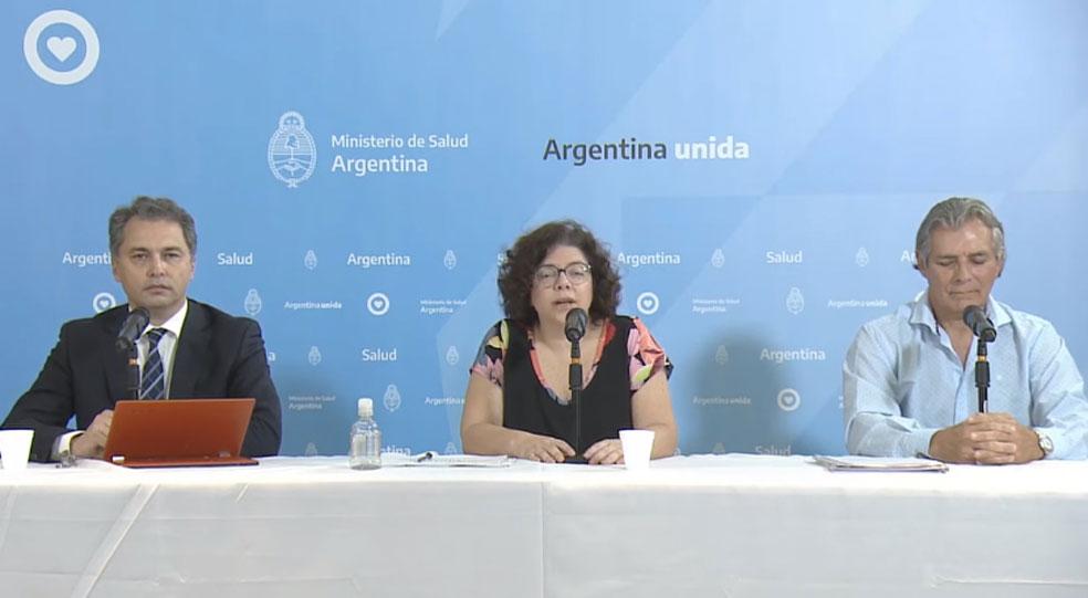 El Gobierno Argentino confirmó el primer caso de transmisión comunitaria