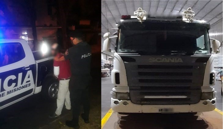 Detienen a camionero que manejaba alcoholizado