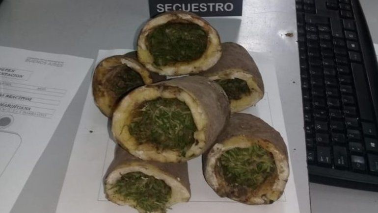 Intentaron entrar papas rellenas con marihuana en el penal donde están los rugbiers