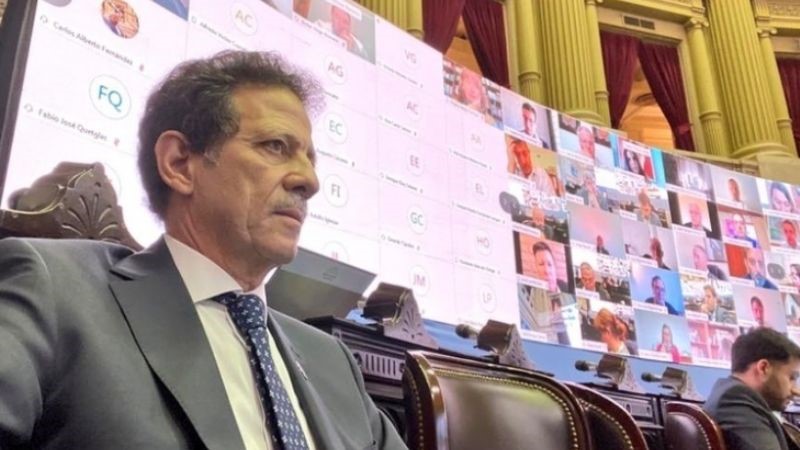 Diputado nacional tiene COVID-19 y hay preocupación porque participó de la sesión del jueves