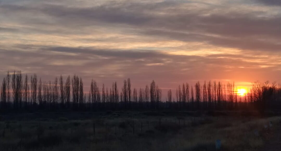 Lunes parcialmente nublado en la provincia de Mendoza