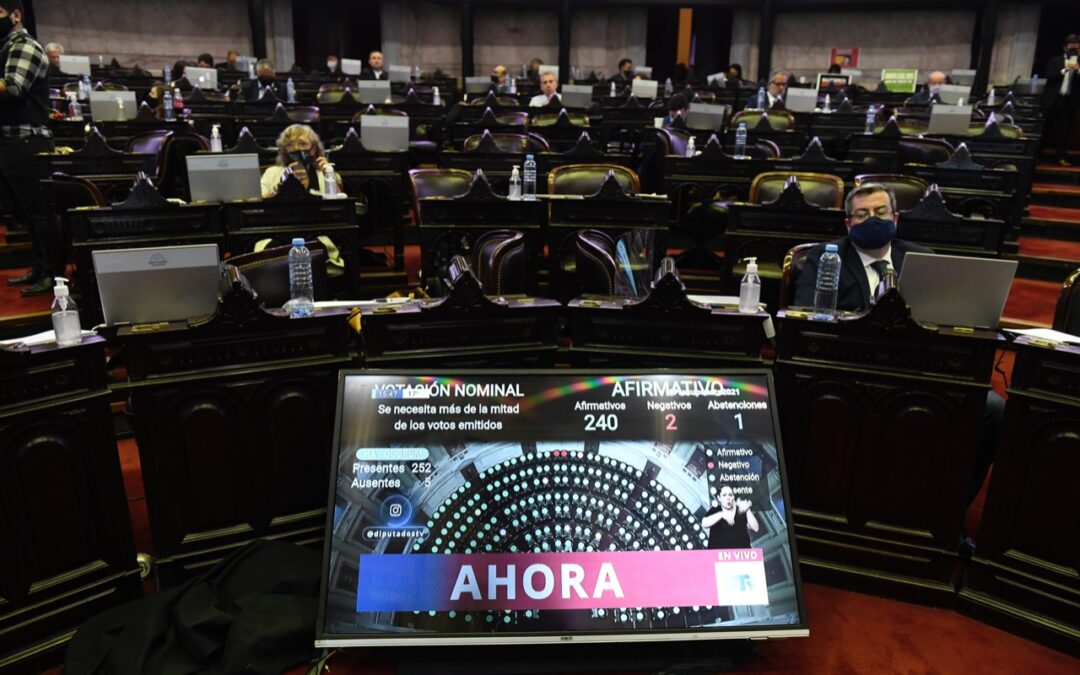 Diputados aprobó el proyecto de presupuesto para el 2021