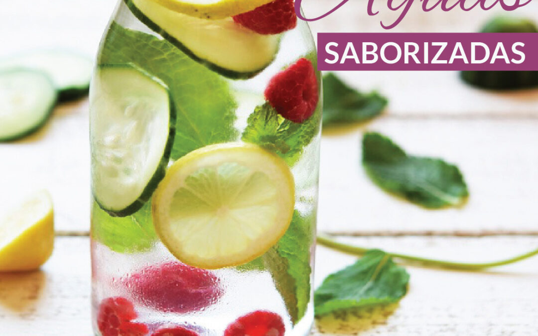 Aguas saborizadas caseras, llenas de vitaminas y con frutas frescas