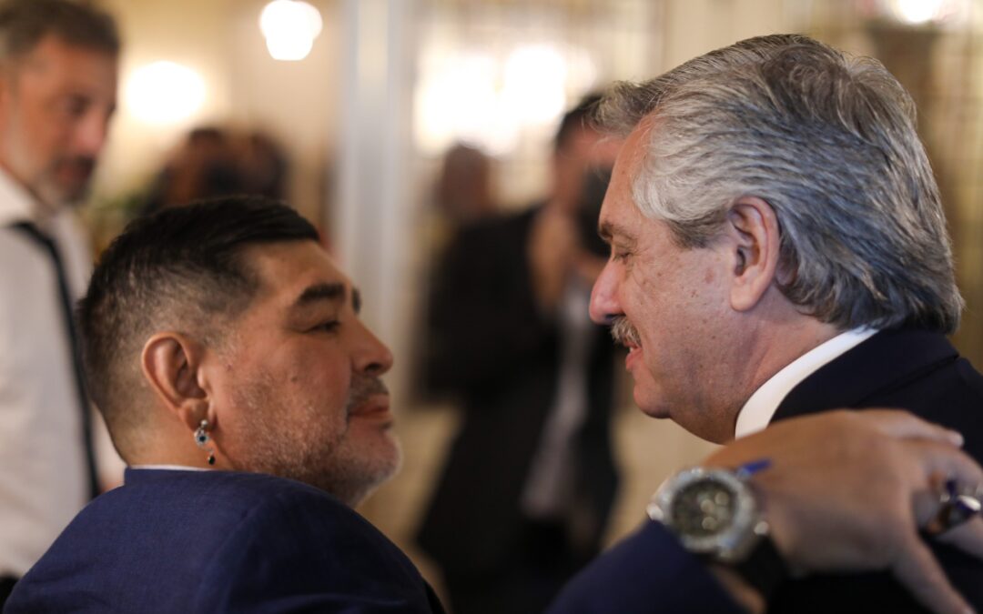 Fernández: “Diego era Argentina en el mundo y nunca le vamos a poder pagar tanta alegría”