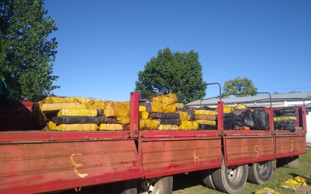 Más de 5 toneladas de marihuana incautada por Gendarmería tras desarticular una organización dedicada al tráfico de drogas