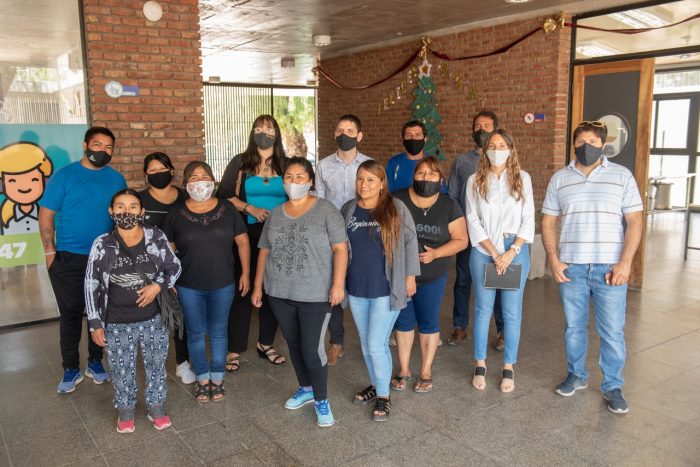 Mujeres mendocinas realizaron una capacitación de construcción en seco