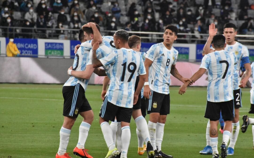 La Selección Argentina Sub 23 venció 1-0 a Japón