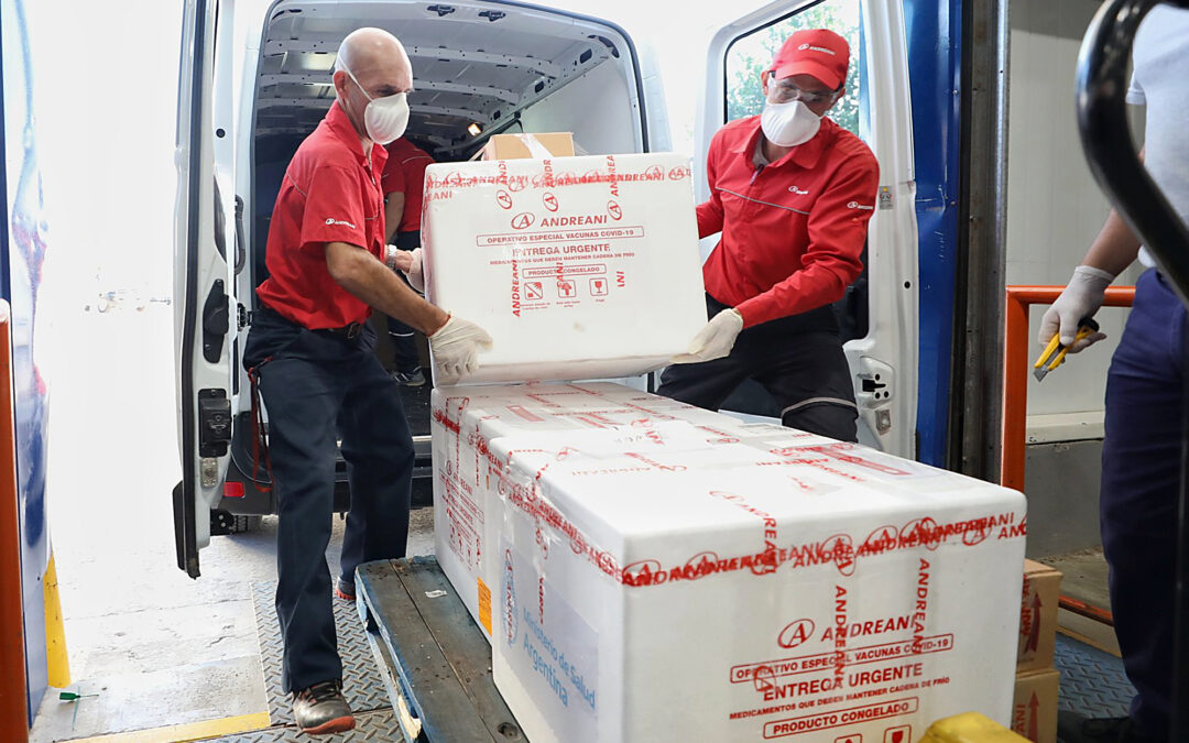 Comenzó la distribución en todo el país de 654.000 dosis de la vacuna Sputnik V