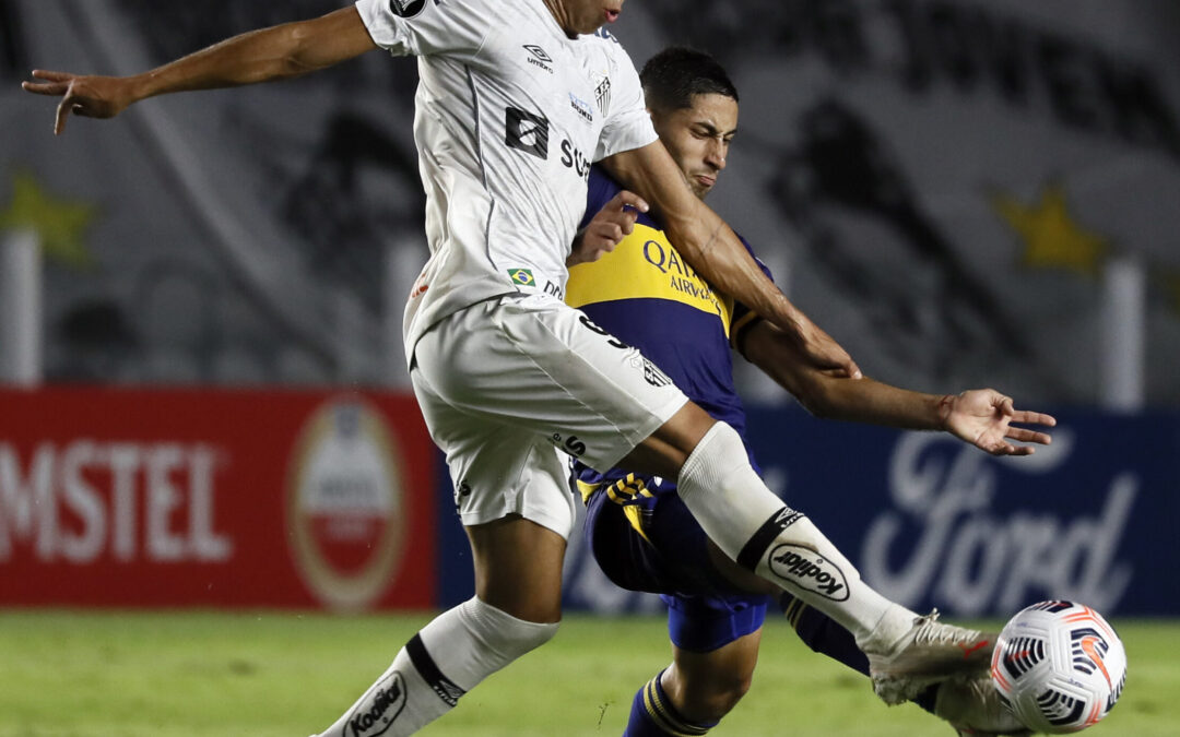 Cayó Boca en Brasil contra Santos y el domingo juega ante River