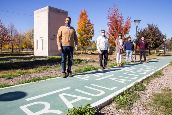 Se instalará iluminación LED en todo el Parque Raúl Alfonsín de San Carlos