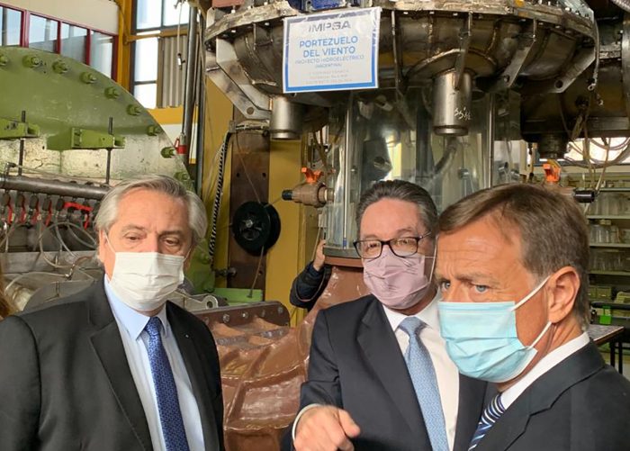 Fernández y Suarez participaron en la capitalización de IMPSA