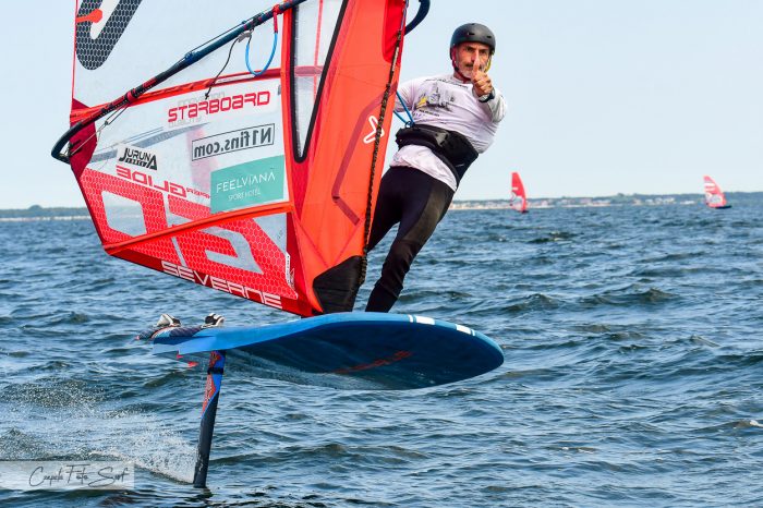 El mendocino Consorte en el top 10 mundial de la Fórmula Foil
