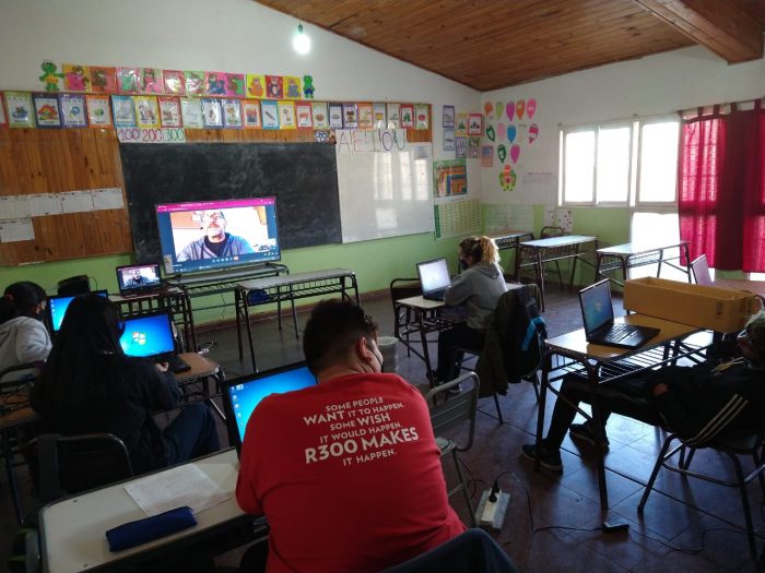 Tupungato: se concretó la conectividad para estudiantes de Gualtallary