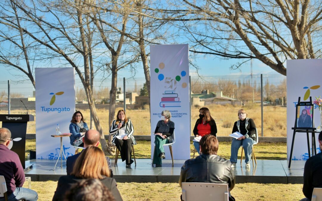 Tupungato: la Biblioteca Municipal General San Martín celebró medio siglo de historia y cultura