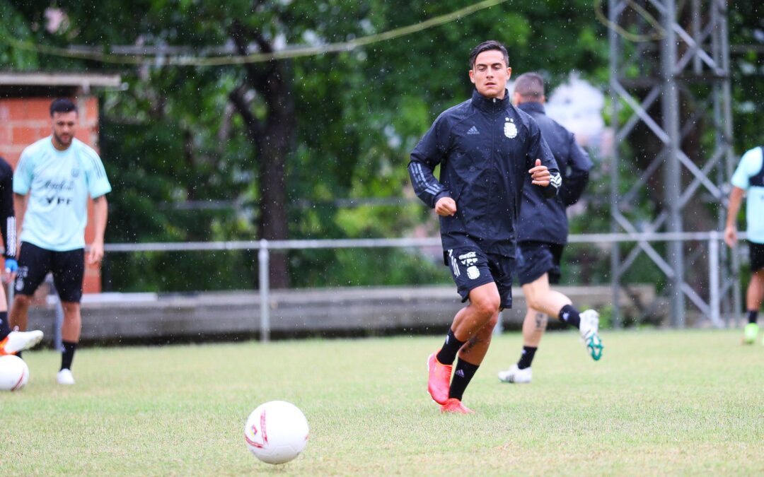 El equipo argentino se prepara en Caracas de cara al partido con Venezuela