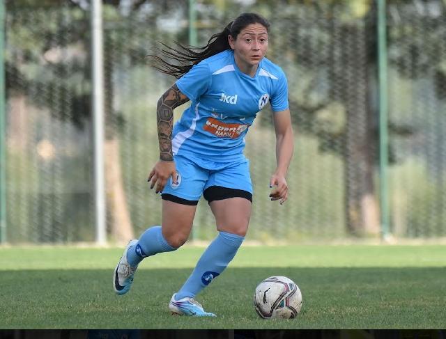 La mendocina Gimena Blanco se sumó al futbol del Nápoli