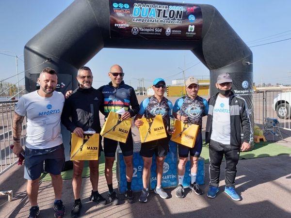 El Grand Prix mendocino de Duatlón brilló en el Autódromo de San Martín