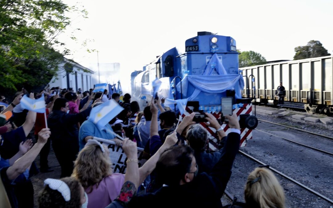 Volvió el tren sanitario de la Nación a San Martín y permanecerá durante un mes en la provincia