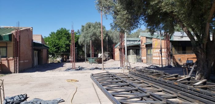 Avanza una importante obra en una escuela de San Carlos: invertirán alrededor de $5 millones
