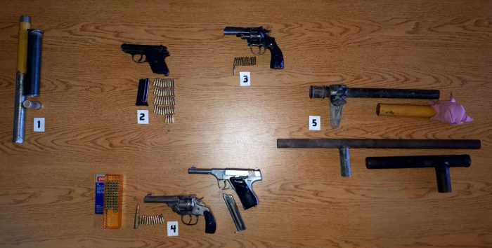 Unas 12 mil armas han sido secuestradas por la Policía en los últimos 5 años