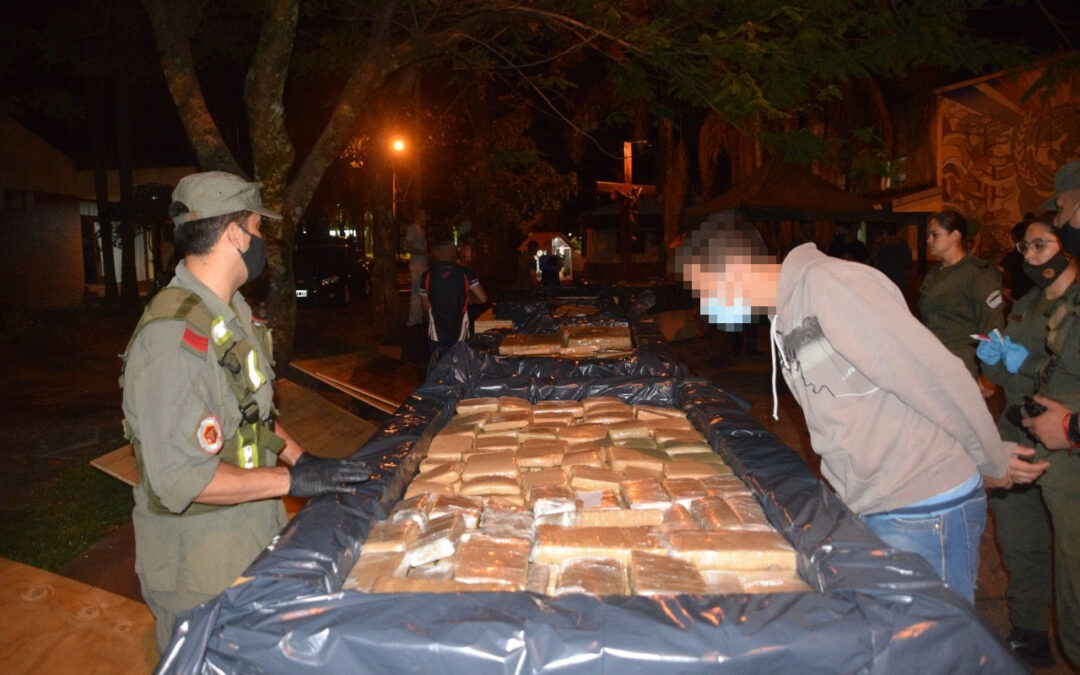 Detectan más de cinco toneladas de marihuana oculta en cargamento de madera