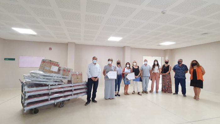 La agrupación de mujeres Women in Business donaron camas ortopédicas a un hospital de la provincia de Mendoza