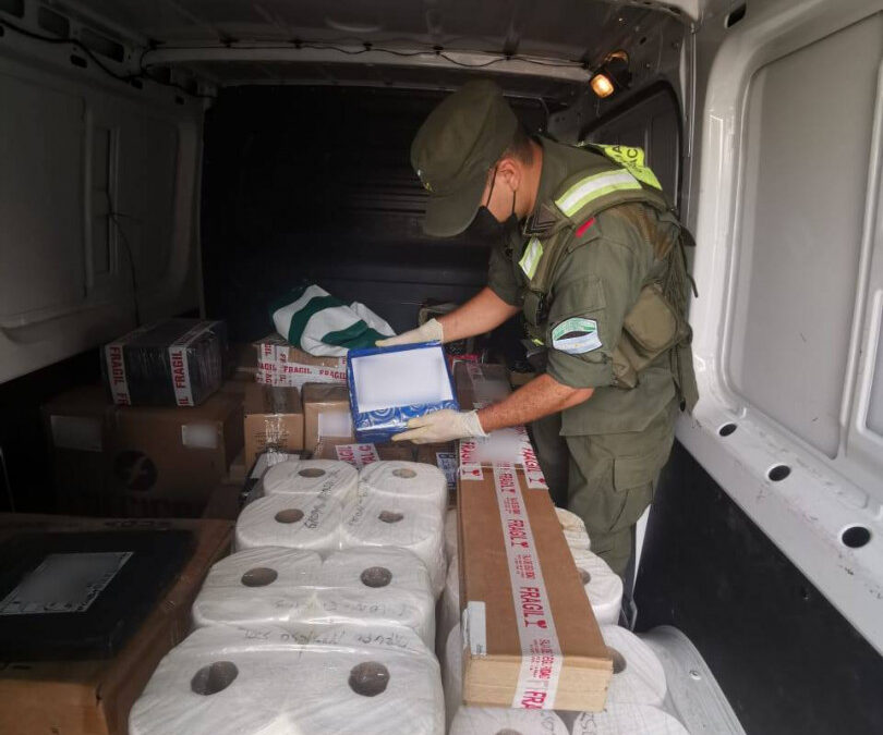 Detectan una encomienda con 1.283 municiones trasladadas ilegalmente