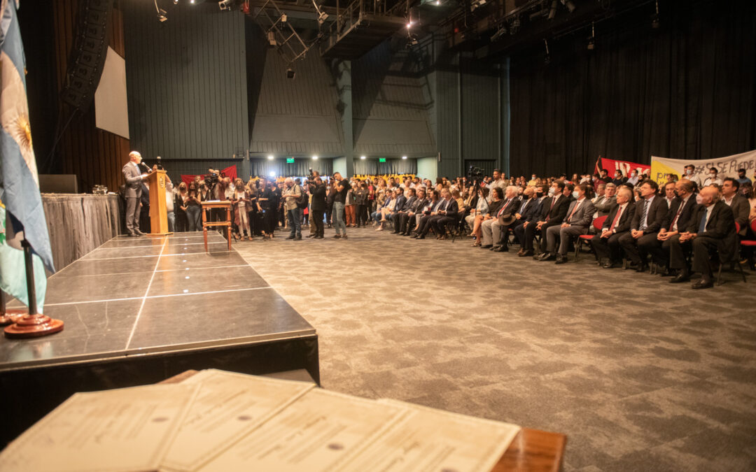 Se realizó el acto de Proclamación de candidatos electos