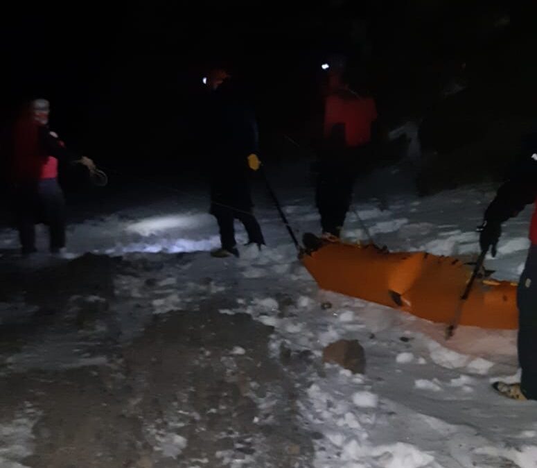 Rescataron el cuerpo del andinista fallecido en el Cerro Tolosa
