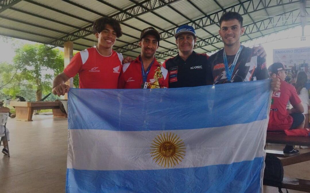 Gran actuación de mendocinos en el Latinoamericano de Enduro
