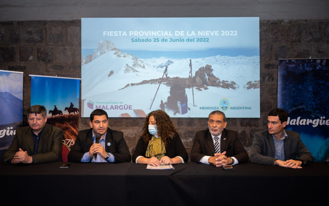 Presentaron  la edición 2022 de la Fiesta Provincial de la Nieve