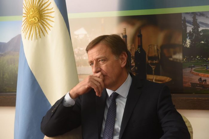 Suarez participó de la presentación del plan nacional de obra pública “Argentina Grande”