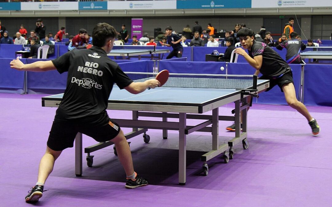 Comenzó el Argentino de Tenis de Mesa en el Aconcagua Arena