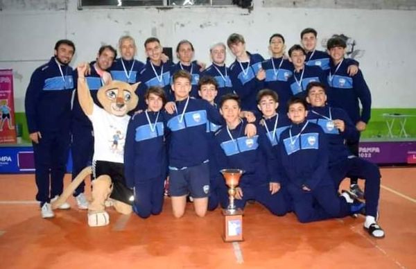Mendoza, subcampeón argentino de vóley Sub-14 masculino